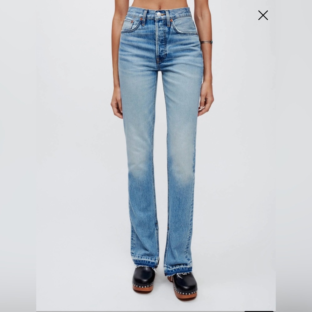 Re/Done x Levis High Rise Skinny Boot